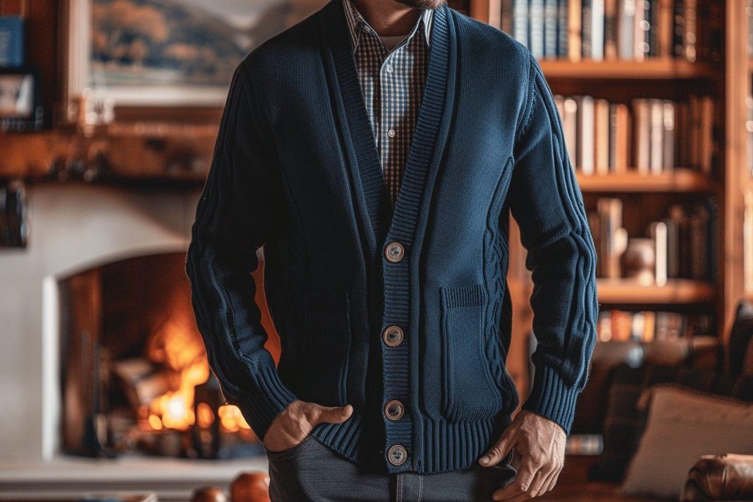 Gilet homme col V pour un look parfait