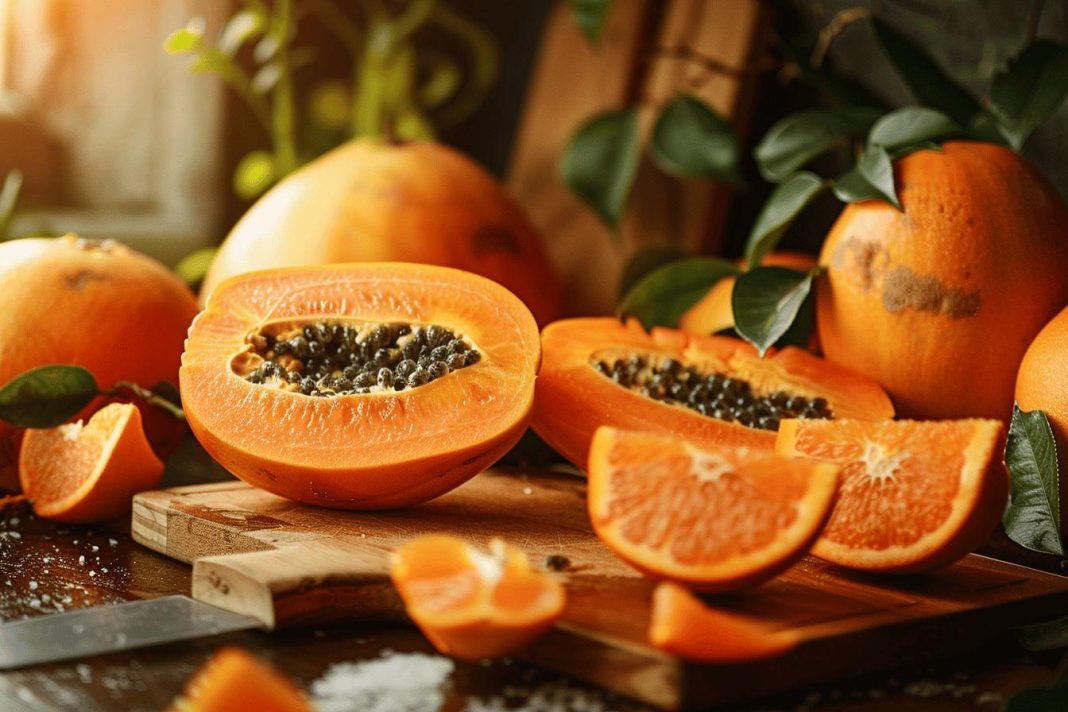Les fruits : comment manger un kaki ?