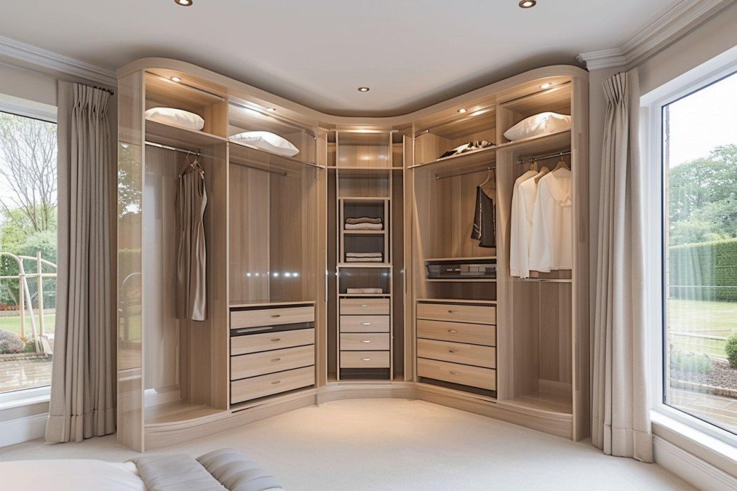 Les plans intéressants pour un dressing d angle