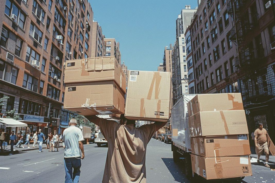 Louer un appartement : c’est le jour du déménagement