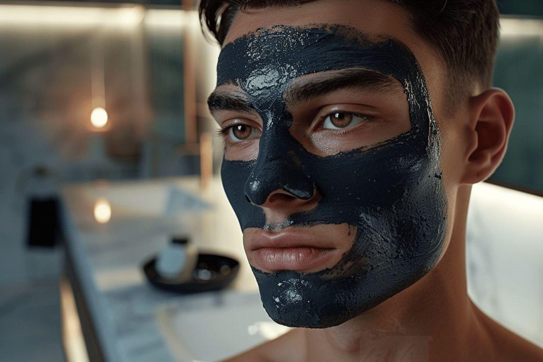 Masque visage homme, il purifie la peau