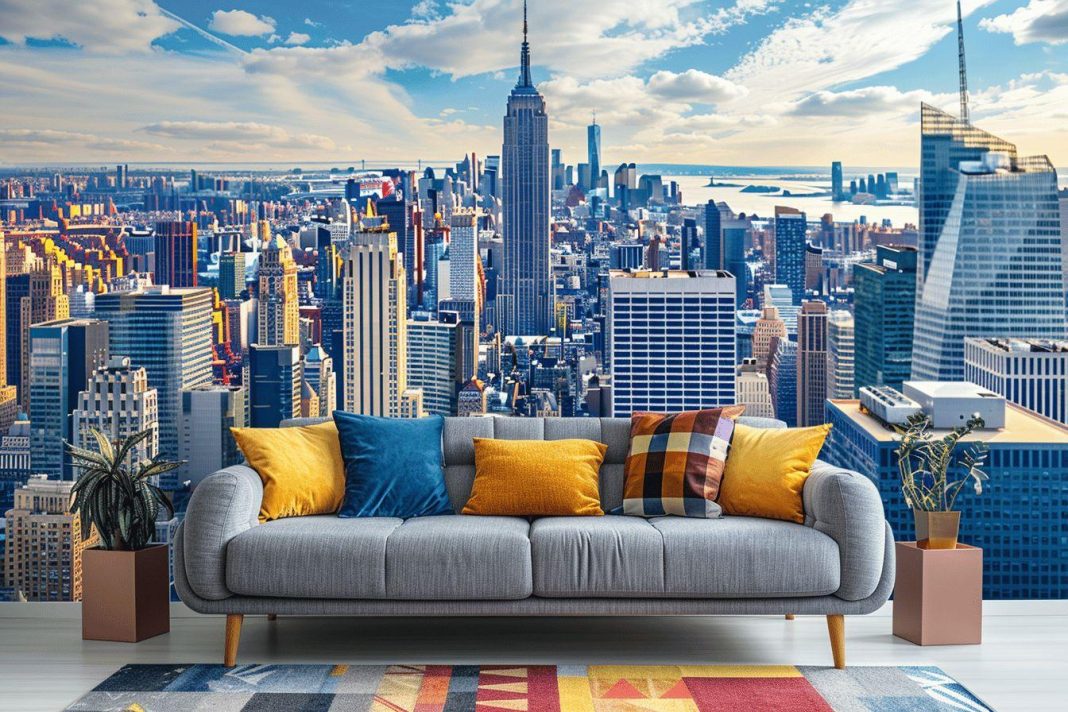 Papier peint new york, un objet de décoration moderne